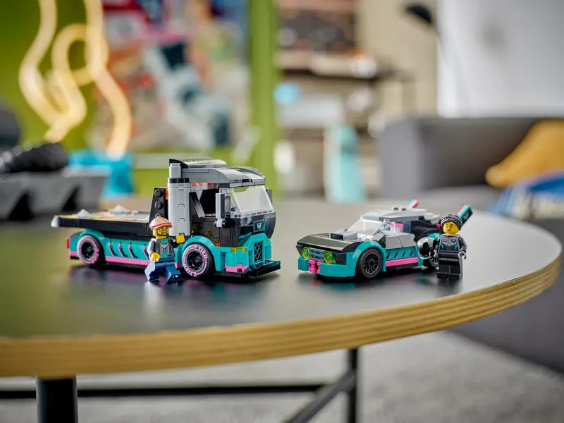 Lego 60406 Race Car and Car Carrier Truck