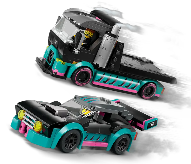 Lego 60406 Race Car and Car Carrier Truck