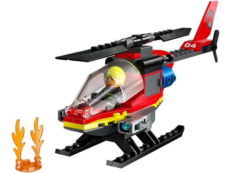 Lego 60411 Fire Rescue Helicopter
