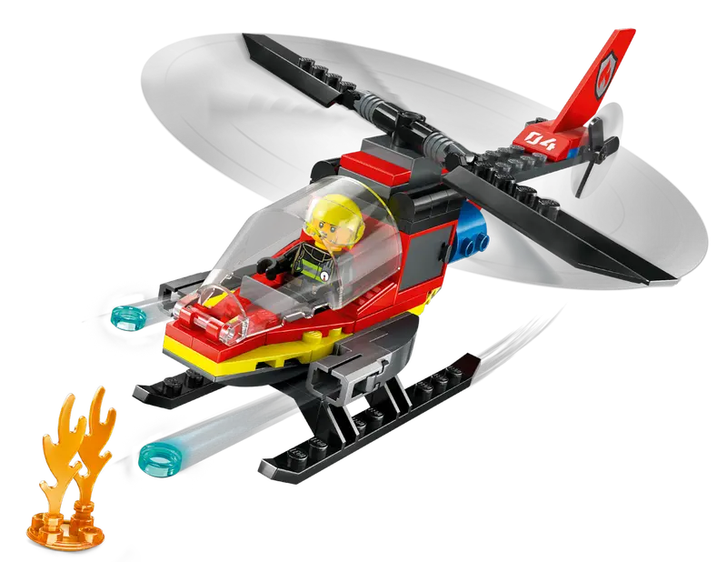 Lego 60411 Fire Rescue Helicopter