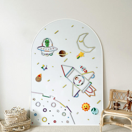 Momsboard Solar System Felt Magnet