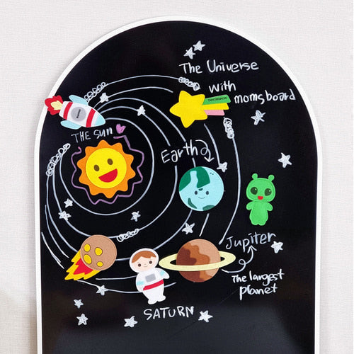 Momsboard Solar System Felt Magnet