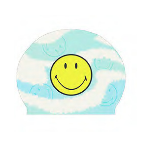 Sunnylife Shaped Swimming Cap smiley