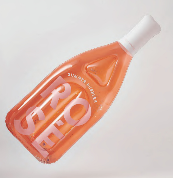 Sunnylife Luxe Lie-on Float Rose Bottle