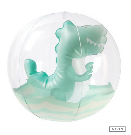 Sunnylife 3D Inflatable Surfing Dino Clear