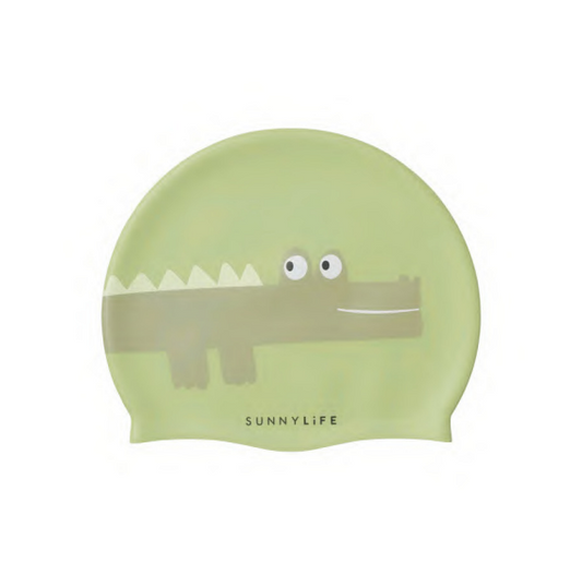 Sunnylife Shaped Swimming Cap Crocodile