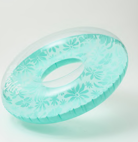 Sunnylife Pool Ring Blue Floral