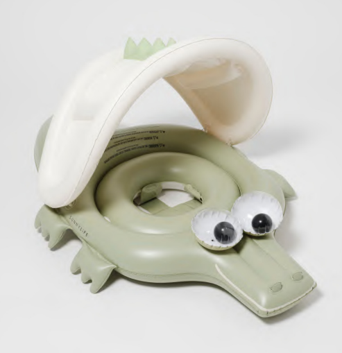 Sunnylife Baby Float Cookie the Croc Khaki