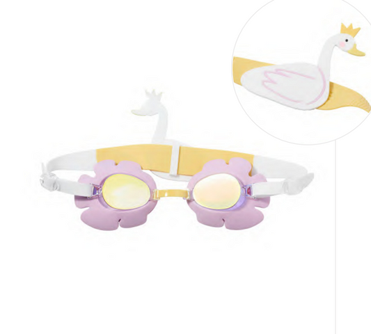 Sunnylife Kids Swim Goggles Princess Swan