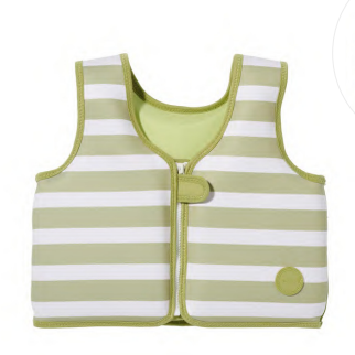 Sunnylife Kids Swim Vest 3-6 Into the Wild Khaki