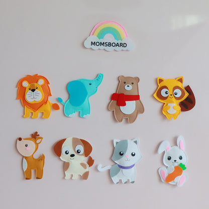 Momsboard Animal Felt Magnet