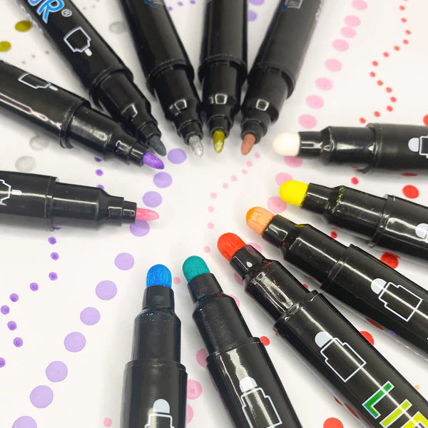 Dot Markers Acrylic Paint Pens - Set of 12