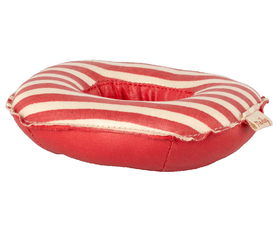 Rubber boat, Small mouse - Red Stripes