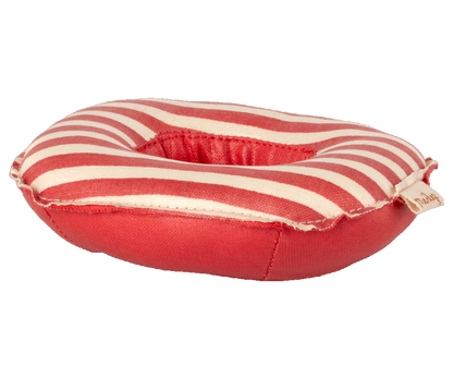 Rubber boat, Small mouse - Red Stripes