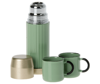 Thermos and cups -  Mint