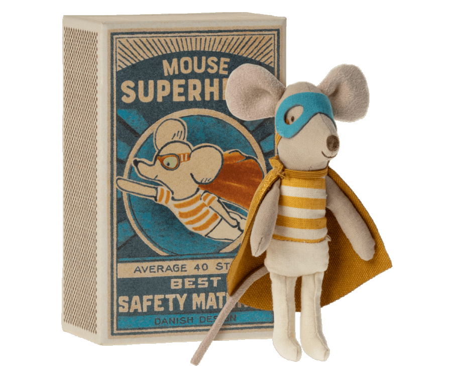 Super hero mouse, Little brother in matchbox